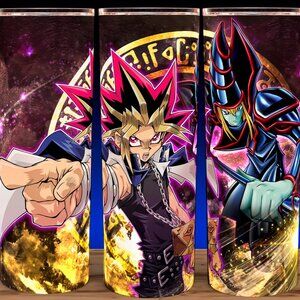 Yu-Gi-Oh! Yugi Muto and Black Magician Anime Cup Mug Tumbler